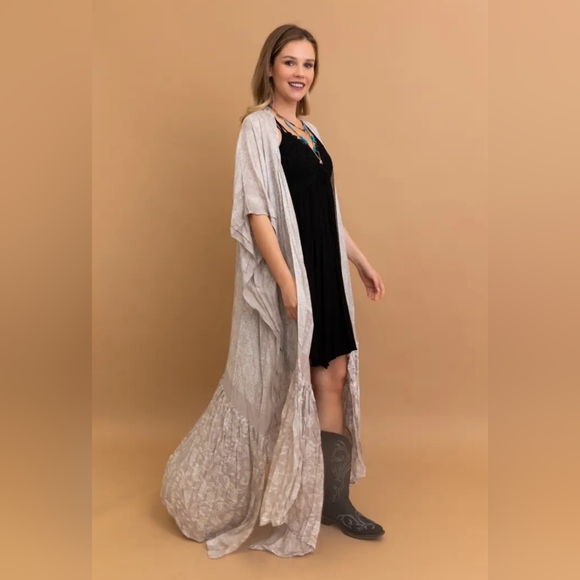 Paisley boho Kimono - Picture 7 of 7